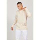 Altınyıldız Classics Erkek Bej %100 Pamuk Standart Fit Normal Kesim Kapüşonlu Uzun Kollu Sweatshirt