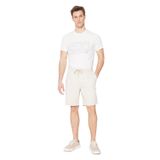ALTINYILDIZ CLASSICS Erkek Bej Slim Fit Dar Kesim Pamuklu Yan Cepli Örme Şort, Bej, L