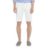 ALTINYILDIZ CLASSICS Erkek Beyaz Slim Fit Dar Kesim Yan Cepli Pamuklu Esnek Gofre Desenli Şort, Beyaz, 48