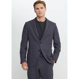 Altınyıldız Classics Erkek Bordo Slim Fit Dar Kesim Mono Yaka Beli Bağlamalı Desenli Takım Elbise - 6 Drop - 50