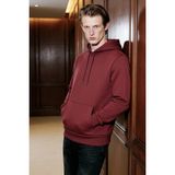 Altınyıldız Classics Erkek Bordo Standart Fit Içi Polarlı 3 Iplik Kapüşonlu Kanguru Cepli Pamuklu Sweatshirt