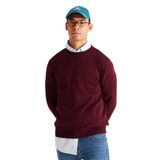 ALTINYILDIZ CLASSICS-Erkek Bordo Standart Fit Normal Kesim Bisiklet Yaka Triko Kazak
