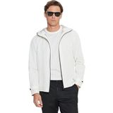 ALTINYILDIZ CLASSICS Erkek Ekru Softshell Rüzgar Geçirmez Standart Fit Normal Kesim Kapüşonlu Cepli Mont, Ekru, 2XL