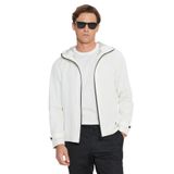 ALTINYILDIZ CLASSICS Erkek Ekru Softshell Rüzgar Geçirmez Standart Fit Normal Kesim Kapüşonlu Cepli Mont, Ekru, XL