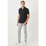 ALTINYILDIZ CLASSICS Erkek Gri 360 Derece Her Yöne Esneyen Slim Fit Dar Kesim Pamuklu Rahat Pantolon ..