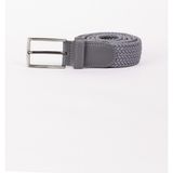 Altınyıldız Classics Erkek Gri Casual Suni Deri Örme Jean Kot Kemeri - 125 cm