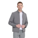 ALTINYILDIZ CLASSICS Erkek Gri Rüzgar Geçirmez Standart Fit Normal Kesim Gizli Kapüşonlu Yan Cep İnce Mont, Gri, L