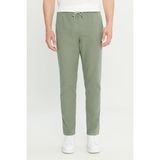 Altınyıldız Classics Erkek Haki %100 Pamuk Slim Fit Dar Kesim Beli Bağlamalı Yan Cepli Pantolon - 38