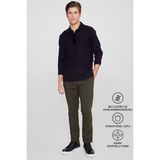 Altınyıldız Classics Erkek Haki Diz İzi Yapmayan Beli Bağlamalı Yan Cepli Jogger Pantolon Slim Fit Rahat Kesim - 50