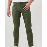Altınyıldız Classics Erkek Haki Slim Fit Dar Kesim 5 Cep Esnek Chino Pantolon