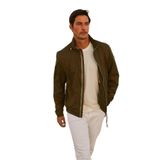 ALTINYILDIZ CLASSICS Erkek Haki Standart Fit Normal Kesim Dik Yaka Mont, Haki, S