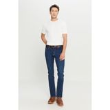 Altınyıldız Classics Erkek K.mavı Diz İzi Yapmayan Pamuklu Denim Esnek Jean Kot Pantolon Slim Fit Dar Kesim Magic - Lacivert - 31