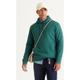 Altınyıldız Classics Erkek Koyu Yeşil Standart Fit Normal Kesim Içi Polarlı 3 Iplik Kapüşonlu Pamuklu Sweatshirt - XL