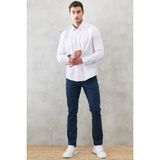 ALTINYILDIZ CLASSICS Erkek Lacivert 360 Derece Her Yöne Esneyen Rahat Slim Fit Pantolon - 48