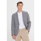 ALTINYILDIZ CLASSICS Erkek Lacivert Comfort Fit Rahat Kesim Mono Yaka Casual Blazer Ceket - 48-6N