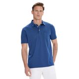 ALTINYILDIZ CLASSICS Erkek Lacivert Comfort Fit Rahat Kesim Polo Yaka Pamuklu Kısa Kollu Tişört, Lacivert, L