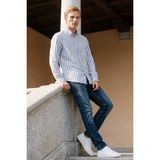 Altınyıldız Classics Erkek Lacivert Diz İzi Yapmayan Pamuklu Esnek Denim Jean Kot Pantolon Ekstra Slim Fit Dar Kesim Rıss - 32