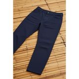 Altınyıldız Classics Erkek Lacivert Diz İzi Yapmayan Slim Fit Dar Kesim 5 Cep Pamuklu Kanvas Esnek Chino Pantolon - 52