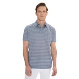ALTINYILDIZ CLASSICS Erkek Lacivert-Ekru Regular Fit Rahat Kesim%100 Pamuk Çizgili Polo Yaka Tişört, Lacivert-Ekru, XL