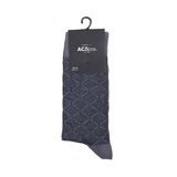 ALTINYILDIZ CLASSICS Erkek Lacivert-Gri Standart Fit Desenli Tekli Bambu Çorap, Lacivert-Gri, Tek Ebat
