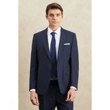 ALTINYILDIZ CLASSICS Erkek Lacivert Regular Fit Normal Kesim Mono Yaka Yünlü Su ve Leke Tutmayan Nano Takım Elbise - 62 - 4 Drop