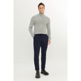 Altınyıldız Classics Erkek Lacivert Slim Fit Casual Pantolon 46 Beden