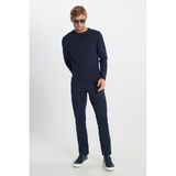 ALTINYILDIZ CLASSICS Erkek Lacivert Slim Fit Dar Kesim 5 Cep Esnek Casual Pantolon