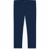 Altınyıldız Classics Erkek Lacivert Slim Fit Dar Kesim Beli Bağlamalı Yan Cep Gofre Desenli Pantolon - 54