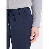ALTINYILDIZ CLASSICS Erkek Lacivert Slim Fit Dar Kesim Beli Bağlamalı Yan Cepli Pantolon