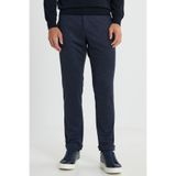 ALTINYILDIZ CLASSICS Erkek Lacivert Yünlü Slim Fit Dar Kesim Desenli Yan Cep Pantolon
