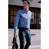 Altınyıldız Classics Erkek Petrol Diz İzi Yapmayan Slim Fit Dar Kesim 5 Cep Pamuklu Kanvas Esnek Chino Pantolon - 52