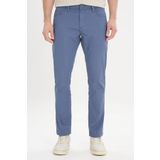 Altınyıldız Classics Erkek Petrol Slim Fit Dar Kesim 5 Cep Armürlü Esnek Pantolon
