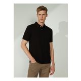 Altınyıldız Classics Erkek Polo Yaka T-shirt 5003005753, Siyah, XL