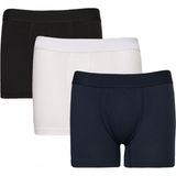 Altınyıldız Classics Erkek Premium Pamuklu Beyaz-lacivert 3lü Esnek Boxer Paketi (Damat Bohçası) Çeyiz Seti - Beyaz - Turkuaz - 2XL