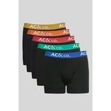Altınyıldız Classics Erkek Premium Pamuklu Çok Renkli 5'li Esnek Boxer Paketi (Damat Bohçası) Çeyiz Seti