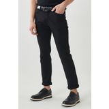 ALTINYILDIZ CLASSICS Erkek Siyah 360 Derece Her Yöne Esneyen Slim Fit Dar Kesim Pamuklu Rahat Pantolon