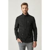 ALTINYILDIZ CLASSICS Erkek Siyah Overcoat Mont - XL