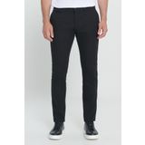 ALTINYILDIZ CLASSICS Erkek Siyah Pamuklu Slim Fit Dar Kesim Yan Cepli Esnek Pantolon