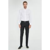 ALTINYILDIZ CLASSICS Erkek Siyah Slim Fit Dar Kesim Esnek Klasik Pantolon - 54