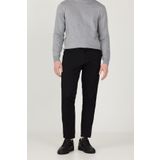 ALTINYILDIZ CLASSICS Erkek Siyah Slim Fit Dar Kesim Pamuklu Esnek Chino Pantolon