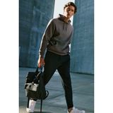 Altınyıldız Classics Erkek Siyah Standart Fit Normal Kesim 2 Iplik Cepli Rahat Pamuklu Jogger Eşofman Altı - 2XL