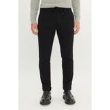 ALTINYILDIZ CLASSICS Erkek Slim Fit Beli Bağlamalı Yan Cepli Esnek Casual Pantolon Siyah 46 Beden