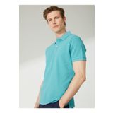 Altınyıldız Classics Erkek T-Shirt 5003005767, Petrol Mavi, L