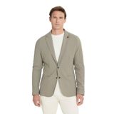 ALTINYILDIZ CLASSICS Erkek Vizon Slim Fit Dar Kesim Mono Yaka Fermuarlı Cepli Takım Elbise Ceketi, Vizon, 50-6 Drop
