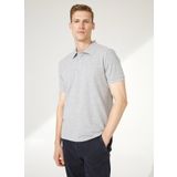 Altınyıldız Classics Gri Melanj Polo Erkek T-Shirt