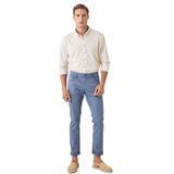ALTINYILDIZ CLASSICS İndigo Slim Fit Pamuklu Esnek Pantolon, 46, 4A1400000101, İndigo, Erkek