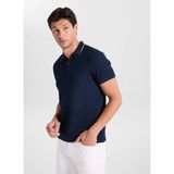 ALTINYILDIZ CLASSICS Lacivert Erkek Slim Fit Polo T-Shirt ACE091262930