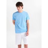 Altınyıldız Classics Mavi Erkek Slim Fit T-Shirt ACE091262933 - 2XL