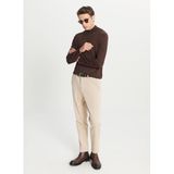 ALTINYILDIZ CLASSICS Normal Bel Normal Paça Slim Fit Pantolon, 52, 5003308098, Bej, Erkek