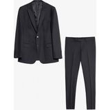 Altınyıldız Classics Normal Bel Slim Fit Siyah Erkek Takım Elbise 4A3010001061 - 46 / 6
